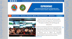 Desktop Screenshot of cepredenac.org
